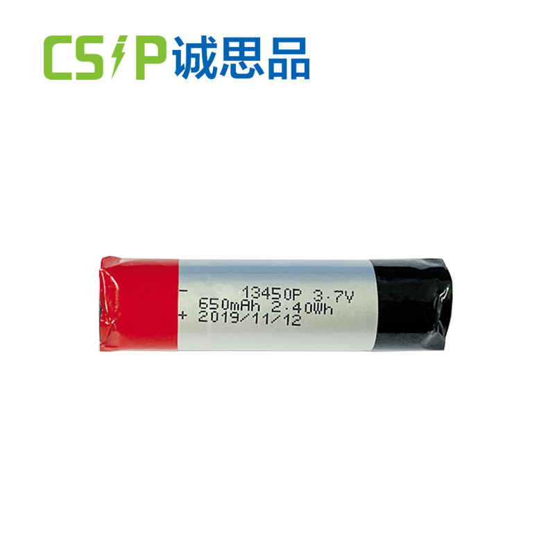 High magnification 13450 3.7v 650mAh li polymer cigarette battery