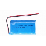 Customizable Pouch Lipo Batteries 903050 1700mah Toys Power Tools Home Appliances 3months-1year for Medical Equipment 7.4V ROHS