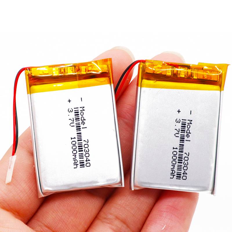 703040 3.7 V 750mah 1000mah Polymer Lithium Battery, Rechargeable Lithium Ion Polymer Battery Pack, Lithium Polymer Battery Cost