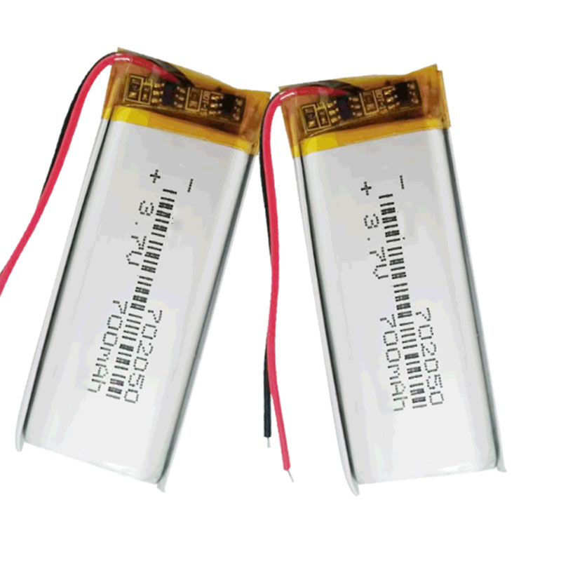 702050 Polymer Lithium Battery 3.7 V, 700mah Lithium Polymer Rechargeable Battery, Lithium Polymer Batteries For Sale