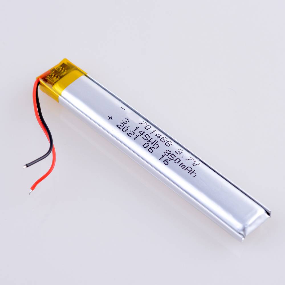 701488 850mah Lithium Polymer Battery, Lithium Polymer Battery Power Bank, Rechargeable Lithium Ion Polymer Battery Pack 3.7 V