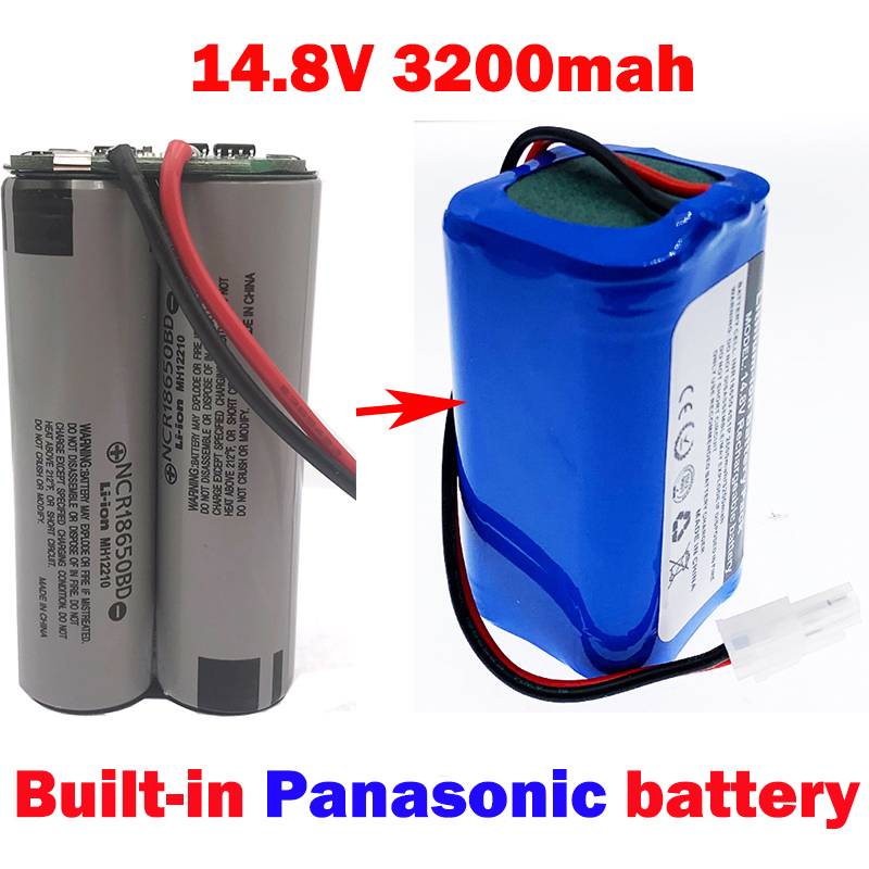14.8v 3200mah Rechargeable Li-ion Battery Life A4 A4s V7 A6 V7s Sweeping Robot Vacuum Cleaner 4s1p L