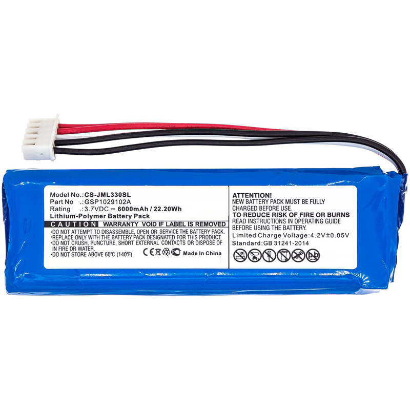 Rechargeable Accumulator Replacement 3.7v Gsp1029102a 6000mah Aec982999-2p Track Battery Player Speaker Li Polymer Battery Pack