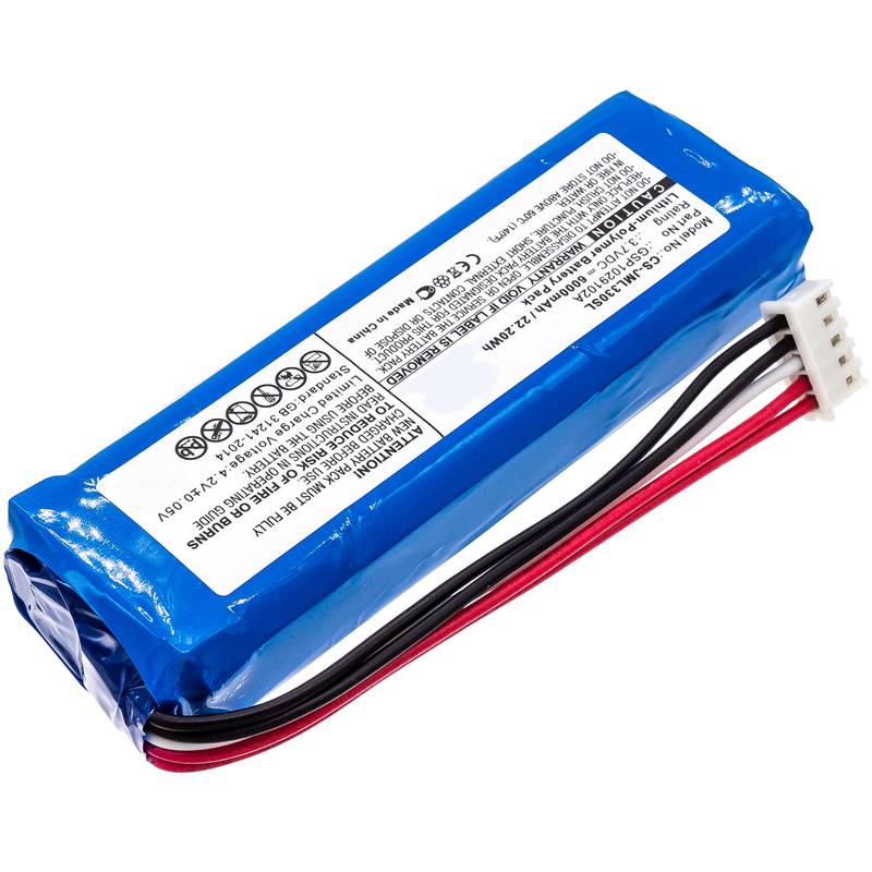 Rechargeable Accumulator Replacement 3.7v Gsp1029102a 6000mah Aec982999-2p Track Battery Player Speaker Li Polymer Battery Pack