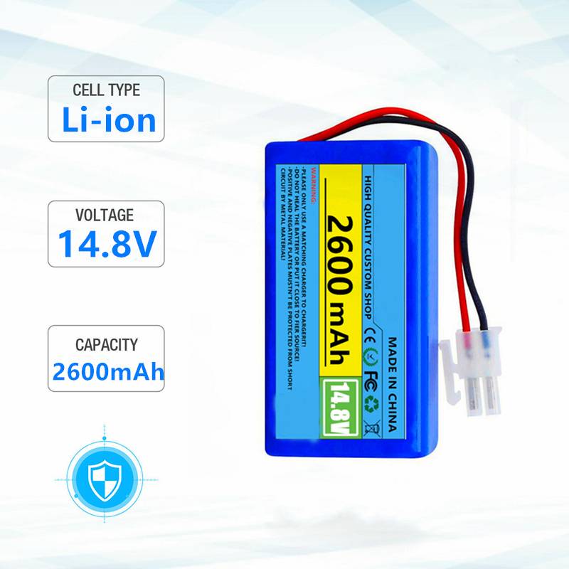 14.8V 2400mAh 2800mAh 4S1P 18650 Lithium Batterie Pack 2600mAh Rechargeable Li-ion Batteries Pack