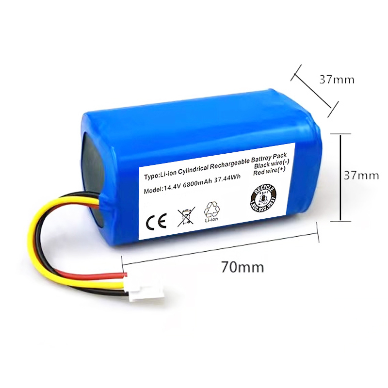 14.4V 6800mah Replacement Battery For Deebot N79s,n79,dn622,robovac 11,11s,11s Max,ikohs S15 18650 B