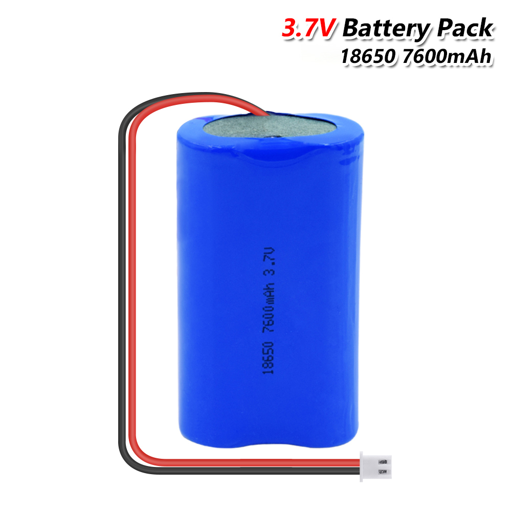 Rechargeable 3.7V 7600mAh 18650 Battery Group Pack Li-ion Lithium Battery Pack 18650 Lithium Replace