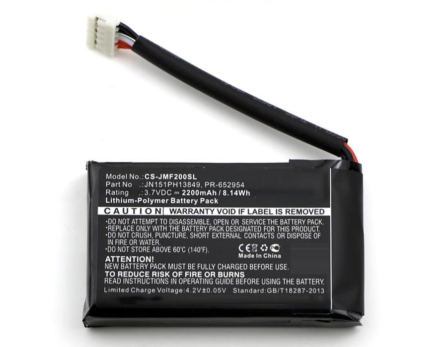 3.7V 2200mAh Battery PR-652954 Lithium Ion Batteries Lithium-Polymer Battery Packs