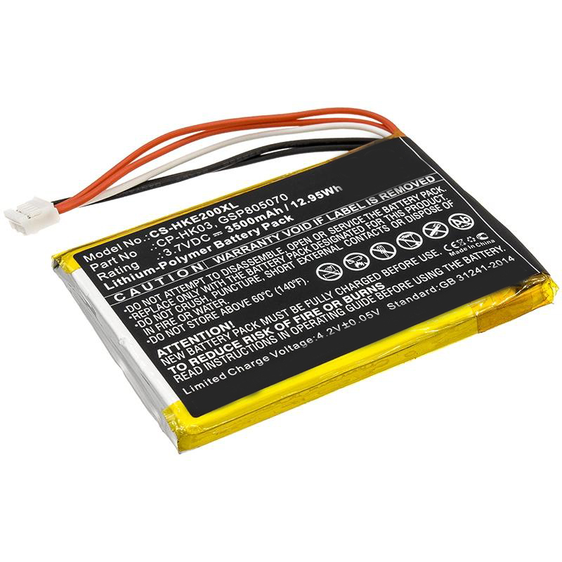 3.7V 3500mAh CP-HK03,GSP805070 Energy Storage Battery Rechargeable Lithium Battery Pack Lithium Ion Batteries