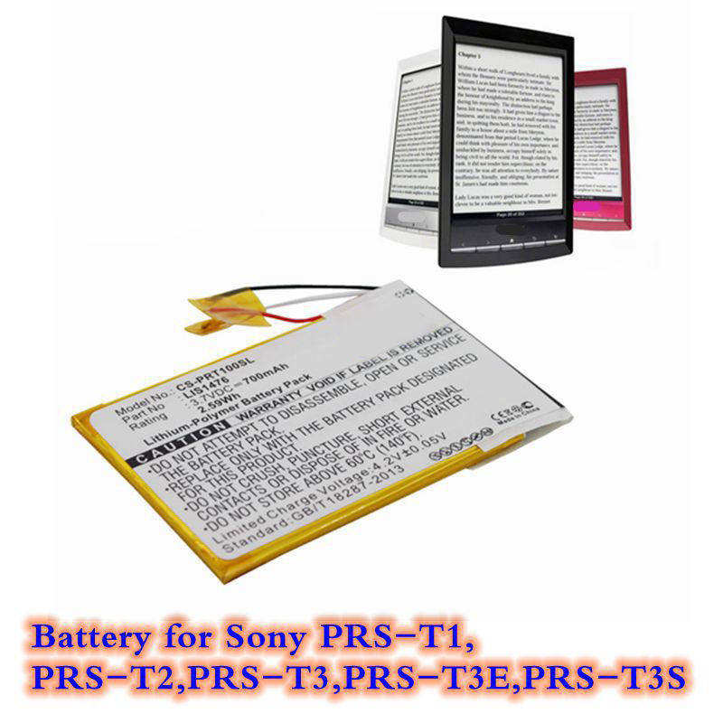 E-book E-reader Battery 3.7V 680mAh LIS1382(J) Portable Reader PRS-500,PRS-505,PRS-700BC,PRSA-CL1,PRS-500U2 Lithium Battery Pack