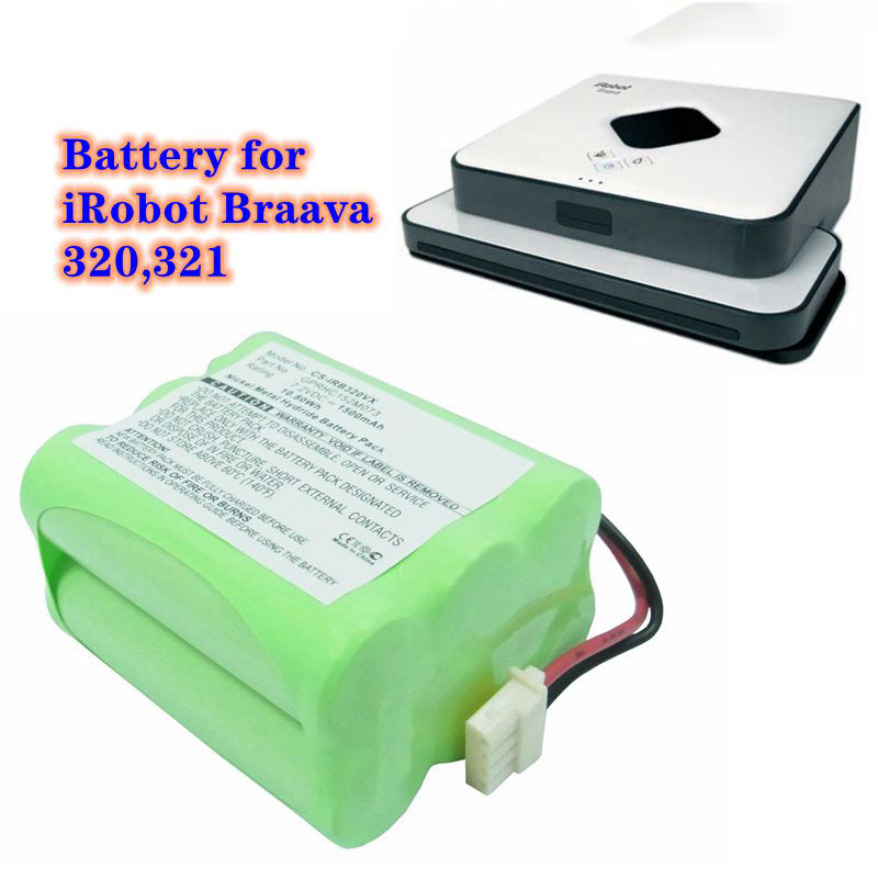7.2V 1500mAh GPRHC152M073,4408927 Robot Vacuum Cleaner Battery Lithium Ion Batteries Packs